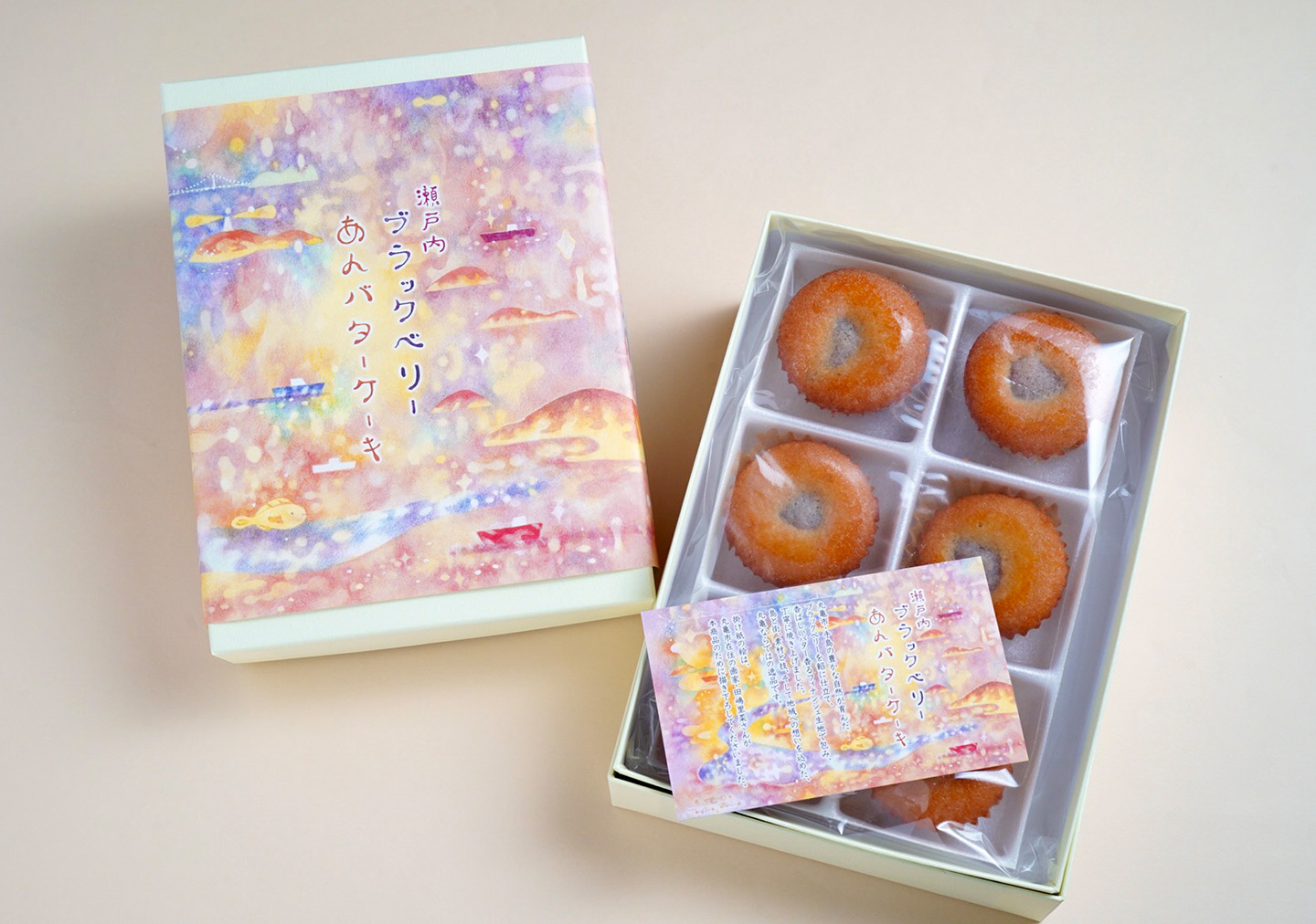 瀬戸内ブラックベリー あんバターケーキ